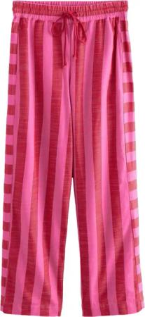 Next Schlupfhose Nadelstreifenhose mit weitem Bein