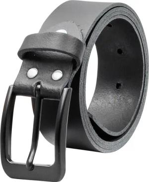 COLOGNEBELT Ledergürtel OM412-SL-Schwarz MADE IN GERMANY,