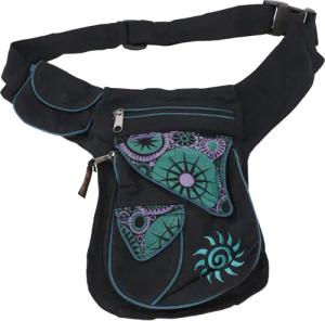 Guru-Shop Gürteltasche Stoff Sidebag & Gürteltasche,