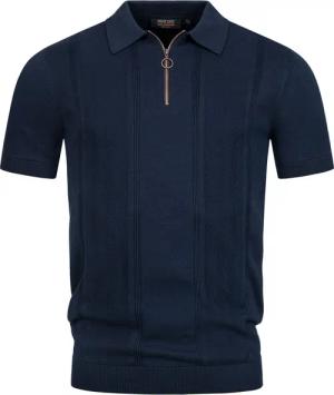 Indicode Poloshirt INSago Kurzarm-Poloshirt mit Reißverschluss