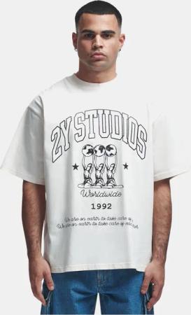 2Y Studios Globus Oversize Tee
