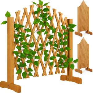 Rankhilfe 2er-Set Braun 200x107cm