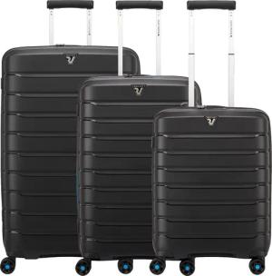 Roncato B-Flying Neon - 4-Rollen Trolley Set 3tlg. (nero)