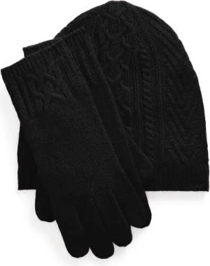 LAUREN RALPH LAUREN Set Mütze, Schal und Handschuhe 454960056002 Schwarz