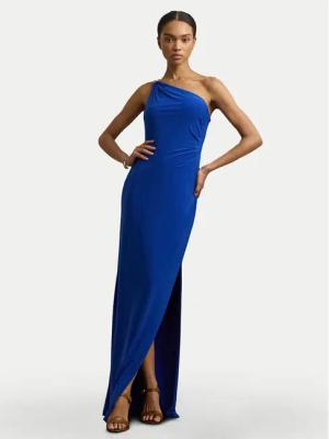 LAUREN RALPH LAUREN Abendkleid 253751483032 Blau Slim Fit