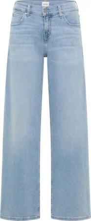Mustang Damen Jeans Style Medley Wide Leg hellblau