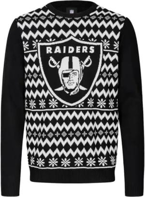 Foco NFL Lvr Ugly Christmas Sweatshirt Schwarz