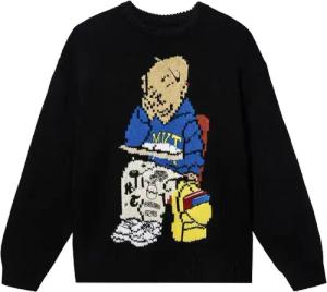 Market Making The Grade Bear Sweatshirt Schwarz