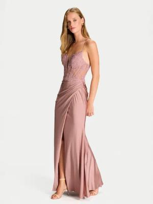 Hey Kyla Abendkleid 5AI058HK Rosa Regular Fit
