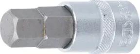 BGS Bit-Einsatz 2752, Länge 70 mm, Antrieb Innenvierkant 12,5 mm (1/2"), Innensechskant 11/16"