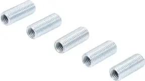 BGS Gewinde-Reparaturhülsen 9538-1, Innengewinde M6 x 1 / Aussengewinde M8 x 1, 5-tlg.