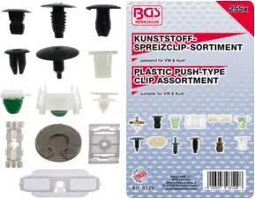 BGS Verkleidungs-Clip-Sortiment für VW Fahrzeuge 8129, 255-tlg.