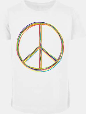 Merchcode Girls Peace - Multicolor Short Sleeve Tee