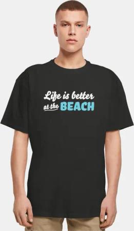 POD Summer - Life is better at the beach Heavy Oversize Tee