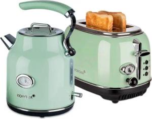 KORONA Toaster Retro Frühstückset Mint 2