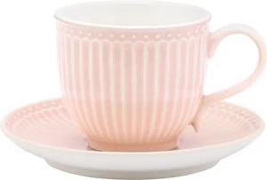 Greengate Tasse Alice Tasse mit Untertasse