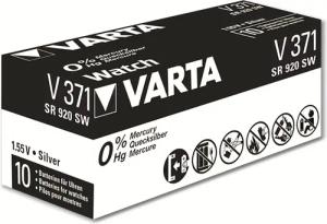 VARTA VARTA Knopfzelle Silver Oxide, 371
