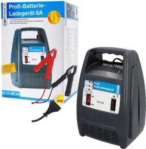 Cartrend Batterie-Ladegerät 12V 6A Anzeige Autobatterie-Ladegerät
