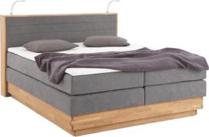 Home affaire Boxspringbett Cavan, Eiche, inkl.