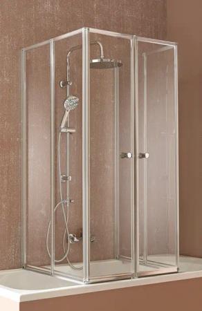 welltime Badewannenaufsatz Summer, Einscheibensicherheitsglas, (6 tlg),