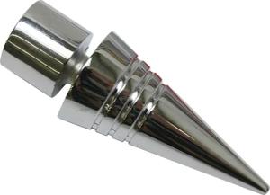 GARDINIA Gardinenstangen-Endstück Spitze, (2-St), Serie Einzelprogramm