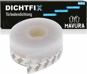 MAVURA Türbodendichtung DICHTFIX Silikon Dichtungsstreifen Tür