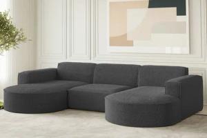 Fun Möbel Wohnlandschaft Wohnlandschaft U-Form Sofa