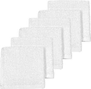 Meyco Baby Spucktuch 9999 White/White, 30x30cm
