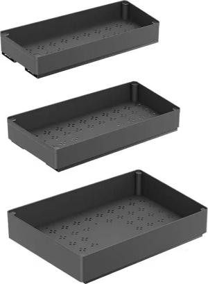 GarveeMore Küchenorganizer-Set 1/3pc Küche Ausziehschrank Organizer,
