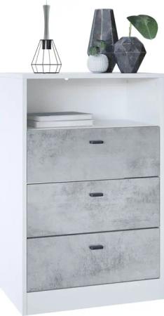 Vladon Kommode Pino V2 (Anrichte, mit