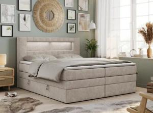 MKS MÖBEL Boxspringbett GOLD 5 KING