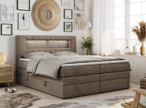 MKS MÖBEL Boxspringbett GOLD 5 KING