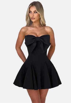 Moda Minx Jerseykleid mit schöner Schleife