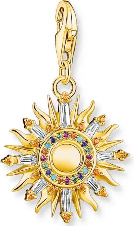 THOMAS SABO Charm-Einhänger Sonne, 1935-488-7, mit