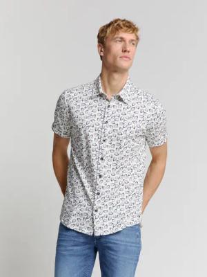 NO EXCESS Langarmhemd No Excess Jersey-Hemd