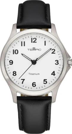 Tempic Titanuhr, Quarzuhr, Armbanduhr, Herrenuhr, analog,