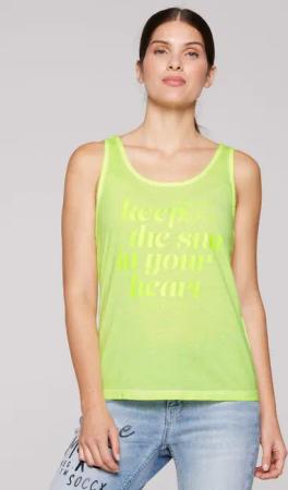 SOCCX Tanktop aus Baumwolle