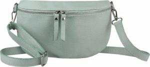 ITALYSHOP24 Bauchtasche Damen Leder Gürteltasche Hüfttasche