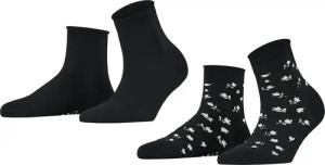 Esprit Kurzsocken Mini Flower 2-Pack (2-Paar)