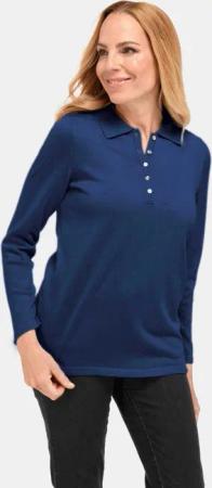 GOLDNER Strickpullover Unkomplizierter Pullover mit Polokragen