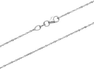 Unique Goldkette Glänzende Singapurkette aus 375er