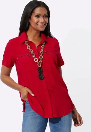 Witt Klassische Bluse Longbluse