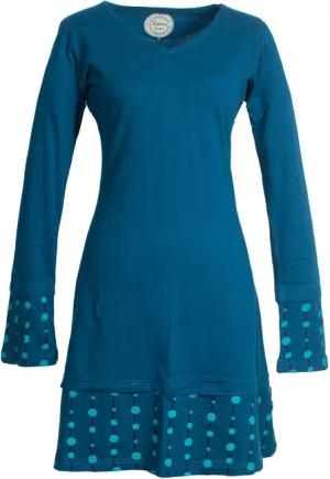 Vishes Jerseykleid Lagenlook Jerseykleid Strickkleid Sweatshirt-Kleid