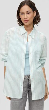 QS Langarmbluse Longbluse mit Streifen