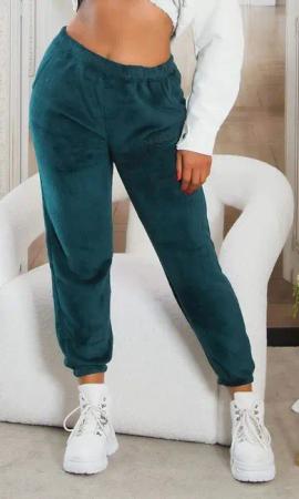 Koucla Loungehose Jogginghose bequeme Freizeithose, einfarbig