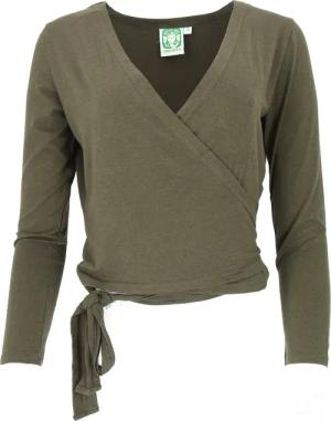Guru-Shop Longsleeve Yoga Langarmshirt, Bio Baumwolle