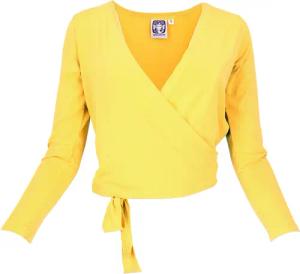 Guru-Shop Longsleeve Yoga Langarmshirt, Bio Baumwolle