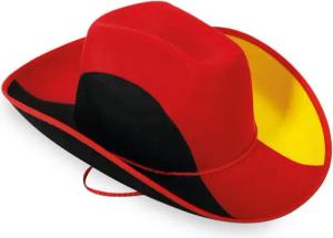 Fries Cowboyhut Cowboyhut Deutschland Schwarz Rot