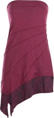 Vishes Sommerkleid Mini Bandeau Kleid Sommerkleid