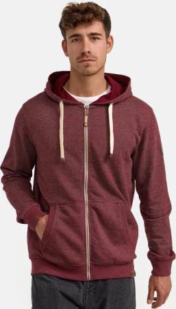 Indicode Sweatjacke INBaustian mit kuscheliger Innenseite